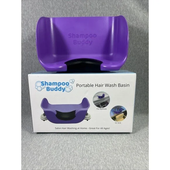 Shampoo Buddy Portable Hair Wash Basin for Children, Toddlers, Kids, Teens - Picture 5 of 16
